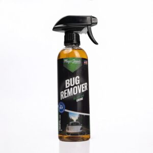 Magic Finish Car Bug Remover Spray (16 fl oz) – Fast-Acting Spray for Road Grime and Organic Residue – Car Cleaning Supplies for Paint, Glass, Plastic & Chrome