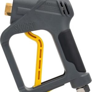 Chemical Guys Snubby Pressure Washer Gun with Foam Cannon Attachment – Short Handle for Gas and Electric Pressure Washers, Foam Sprayer Ideal for Car Washing, Detailing, and Home Cleaning Projects