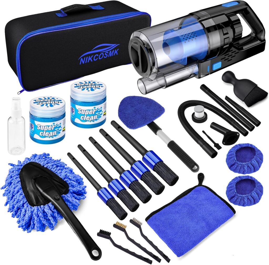 Car interior cleaning kit