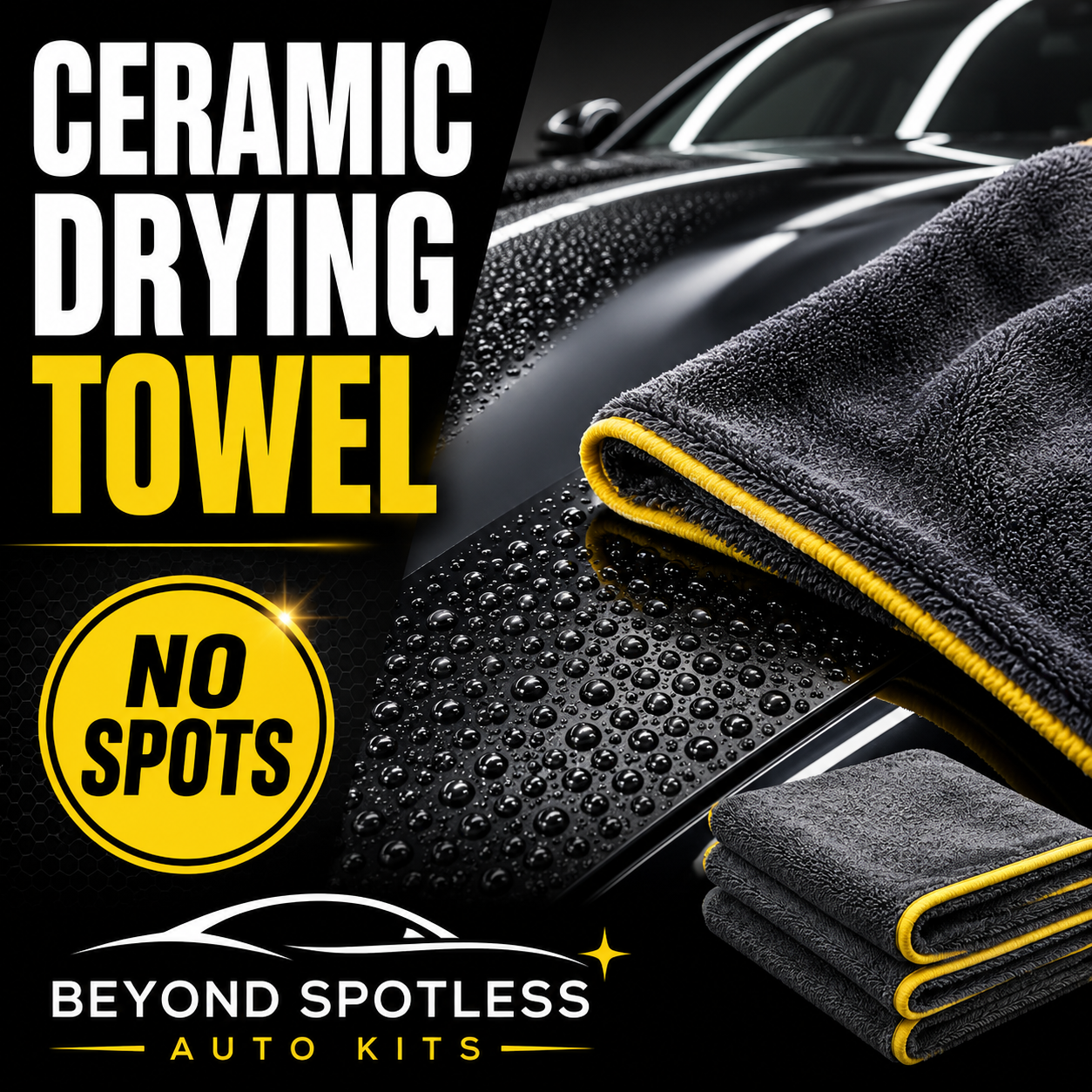 Best Car Drying Towel for Ceramic Coated Cars: No Water Spots