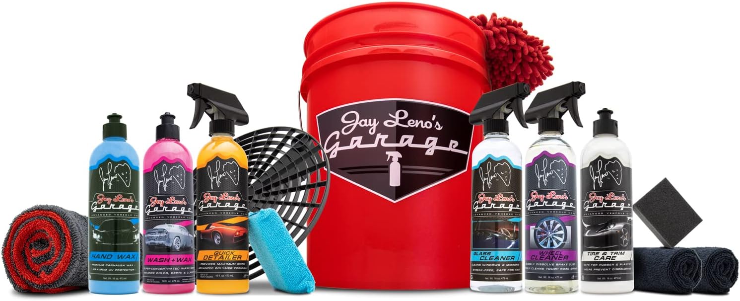 JayLeno Garage detailing kit